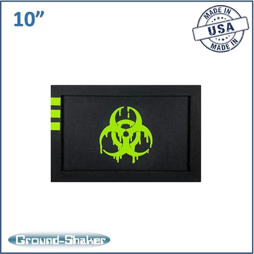 Image of 30HZ Reinforced Competition Single Ported Sub Box Sub Woofer Enclosure Speaker Box Car Audio Subwoofer Ground Shaker Box Ground-Shaker (Biohazard, 10 inch)
