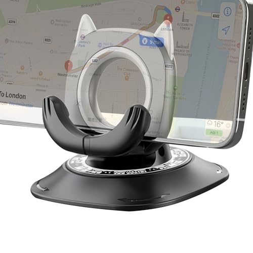 Soporte de teléfono genérico para coche, soporte ajustable para smartphones en salpicadero | Sistema de montaje de teléfono para coche, para SUV, autocaravanas, sedanes, camiones,