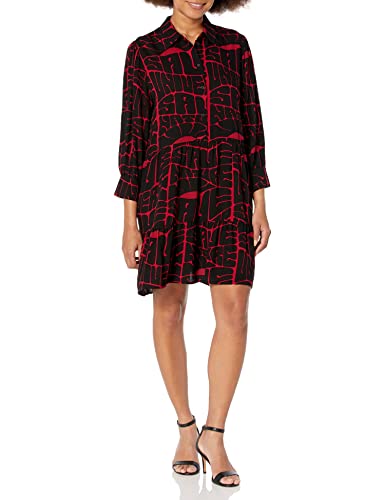 Desigual Damen Vest_cira, 3001 Strawberry, Casual Dress, Rot, L EU