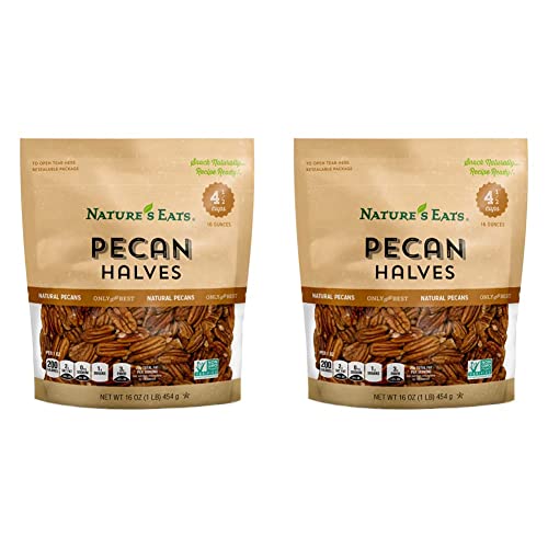 Nature's Eats Halves, Pecan, 16 Ounce (Pack Of 2) #TOP7