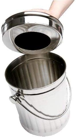 Eddington Stainless Steel Compost Caddy