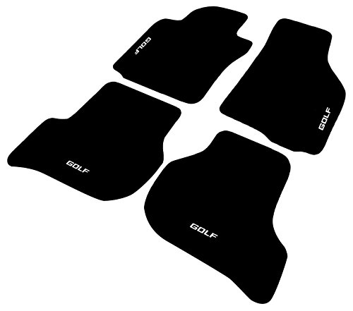 SonCar 7438627234448 Alfombras artigianali Sobre tamaño con Bordados, no Originales, Calidad excelente, Negro