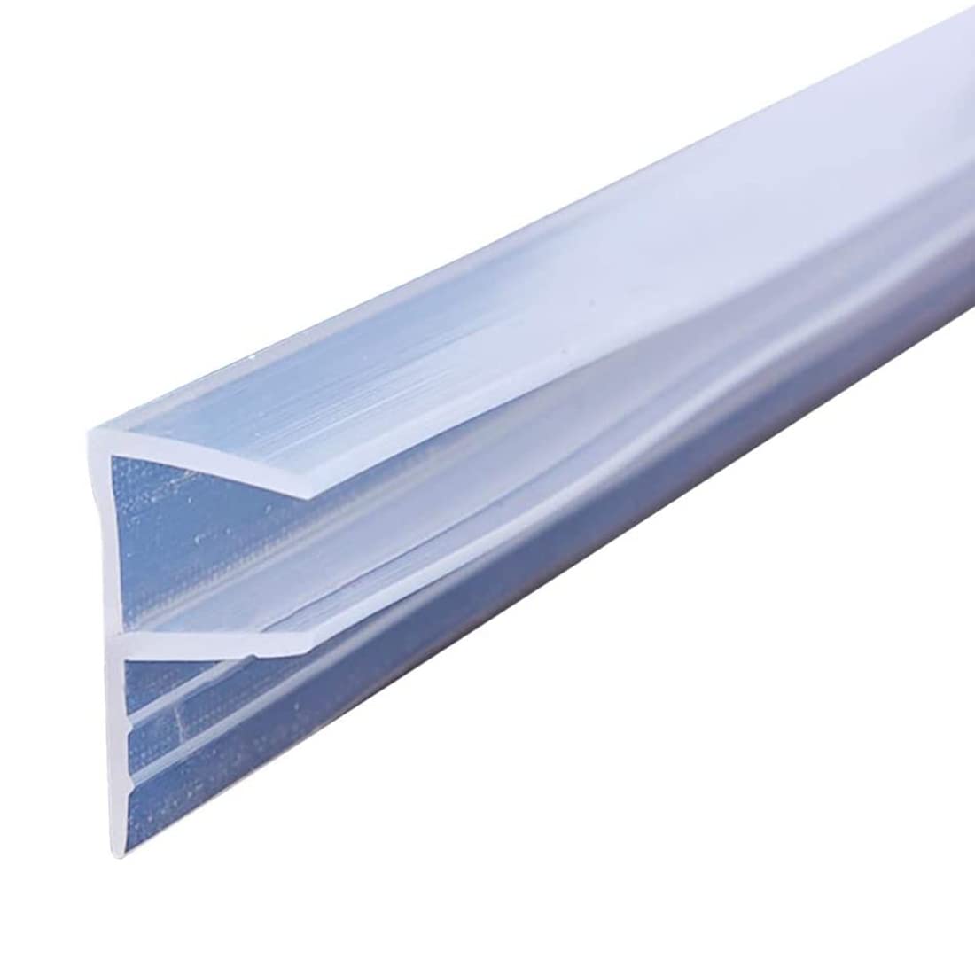 Ersatzdichtung Duschdichtung, für 6mm/ 8mm/ 10mm/ 12mm Glasdicke Duschdichtungen für Duschtüren, Dichtkeder Dichtung, Duschdichtung, für Gebogene oder runde Glastüren (8 mm,f-type-500cm)