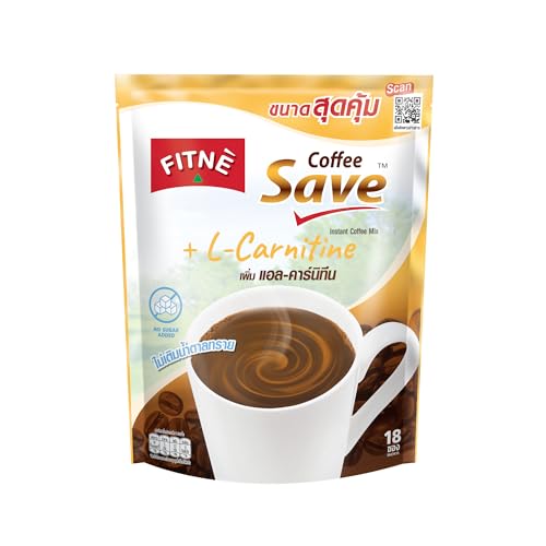 FITNE Instant 3 in 1 Coffee Packets with L-Carnitine