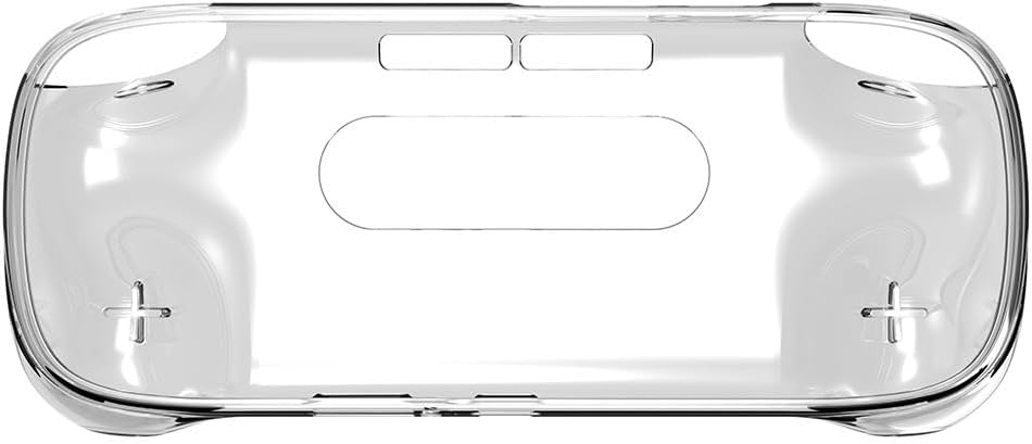 Walieoka Protective Case Compatible with Retroid Pocket 5,TPU Protective Cover Game Console with Ergonomic Grip - Anti-Collision and Non-Slip (Transparent)