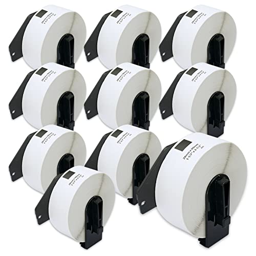 BETCKEY �݊��� �������x�� ���M�� Brother�p �u���U�[ DK-1201 (29mm x 90mm) �Ή��@��F���M���x���v�����^�[�p QL-800 QL-820NWB QL-700 QL-550 QL-720NW QL-650TD [10��