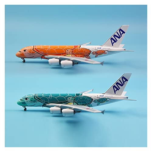 Modelo de avion A380 escala 1:400 de aleacion ANA 4