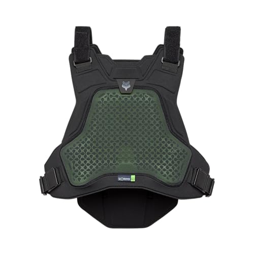 Fox Racing Airframe   Protectores de Pecho y Espalda para Motocross, Color Negro, S/M