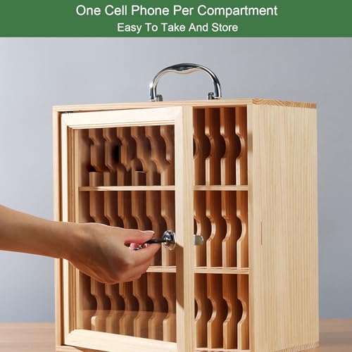 Armoire de rangement en bois anti-distraction pour classe - 7