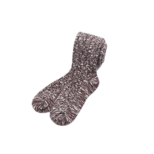 Image of Women's Thigh High Knitted Winter Boot Socks Vintage Extra Long Leg Warmer Over Knee High Stockings