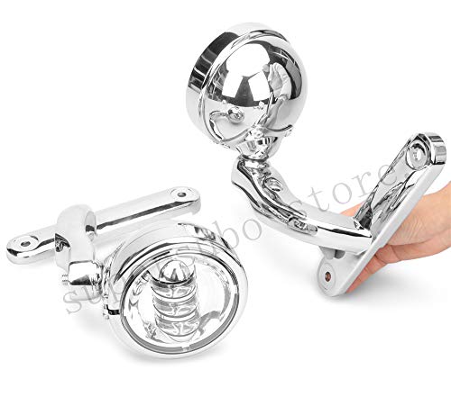 LYXY-PARTS INDNICE chromed LED passing light Street glide For harley davidson led lights fog light bracket road king fog lighting motorcycle electra glide lights