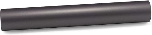 Miniatura 2 de Lámina adhesiva de vinilo metálico mate de 12 x 60 pulgadas (1 x 5 pies), color gris selenita, película adhesiva para automóvil, sin burbujas,