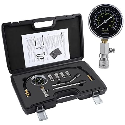 WiMas Cylinder Compression Tester Kit for Engines Cover