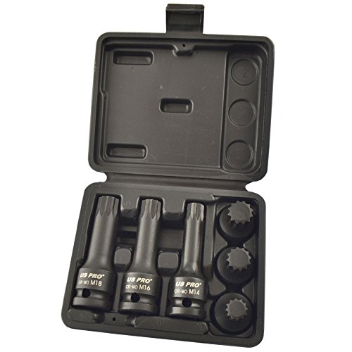 US PRO B1379 M14 M16 M18 Nasadki do kluczy udarowych M14 M16 M18