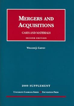 Paperback Mergers and Acquisitions, Cases and Materials, 2d, 2009 Supplement Book