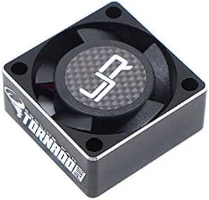 Tornado Plus Aluminium Case High Speed Cooling Fan 25 X 25mm / Yeah Racing / YA-0471BK