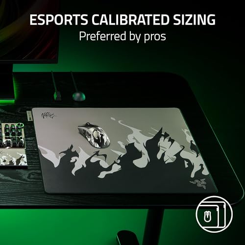 Image of Razer Gigantus V2 Pro Soft Esports Gaming Mouse Pad (Balance) - Ultra-High Friction Cloth Surface, Tracking Accuracy, GlideCore Foam, Anti Slip Base, Low-Profile Stiched Edges - Large (Niko Edition)