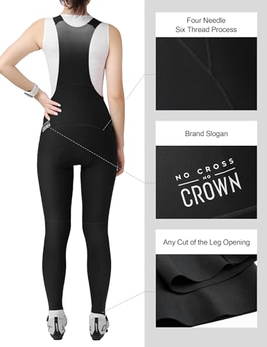 LAMEDA Calça feminina de bicicleta, cintura alta, acolchoada, 3D, respirável, secagem rápida, leggin