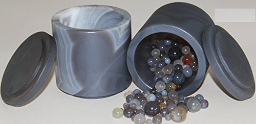 Hanchen 100 ml Laboratorio de ágata de molienda tarro bola planetaria molino de molienda tarro, taza y cuenco