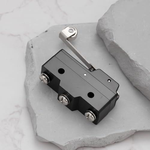 Micro-interrupteur 15A 250VAC NO/NC à levier long pour détection précise - 7