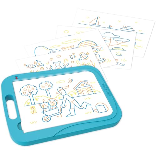 Tablette lumineuse à dessin Nathan Dessinéo idée cadeau 4 ans - 3