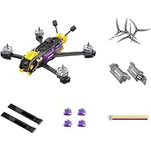5 O4 PRO Air Unit FPV 5Inch Drone 6S with 55A Stack Storm 1880KV Motor Fit for F405 V4 2306.5 PRO DroneDC O4 Pro Yellow