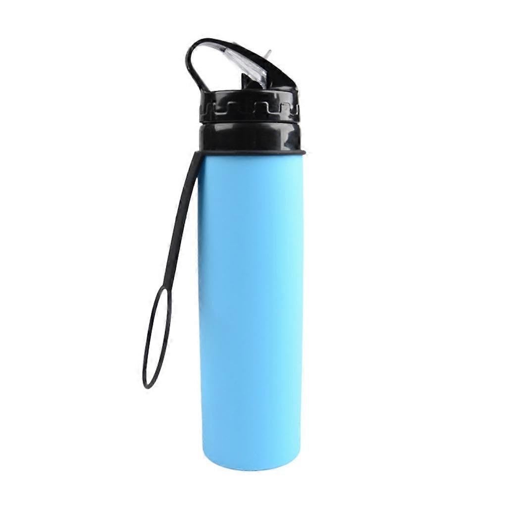 Silicone Foldable Water Bottles Drink Cups Leakproofs Travel Water Bottles