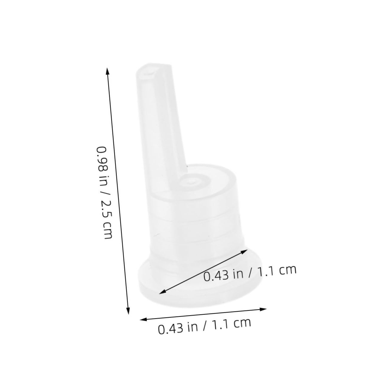 IWOWHERO Oil Bottle Plug Guide Nozzle Essential Oil Dispenser Cap Aluminum Screw Cap