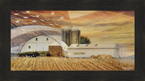 American Farmland Farm Decor Print