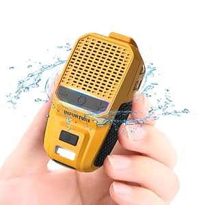 INFURTURE Clip on Bluetooth Speaker...