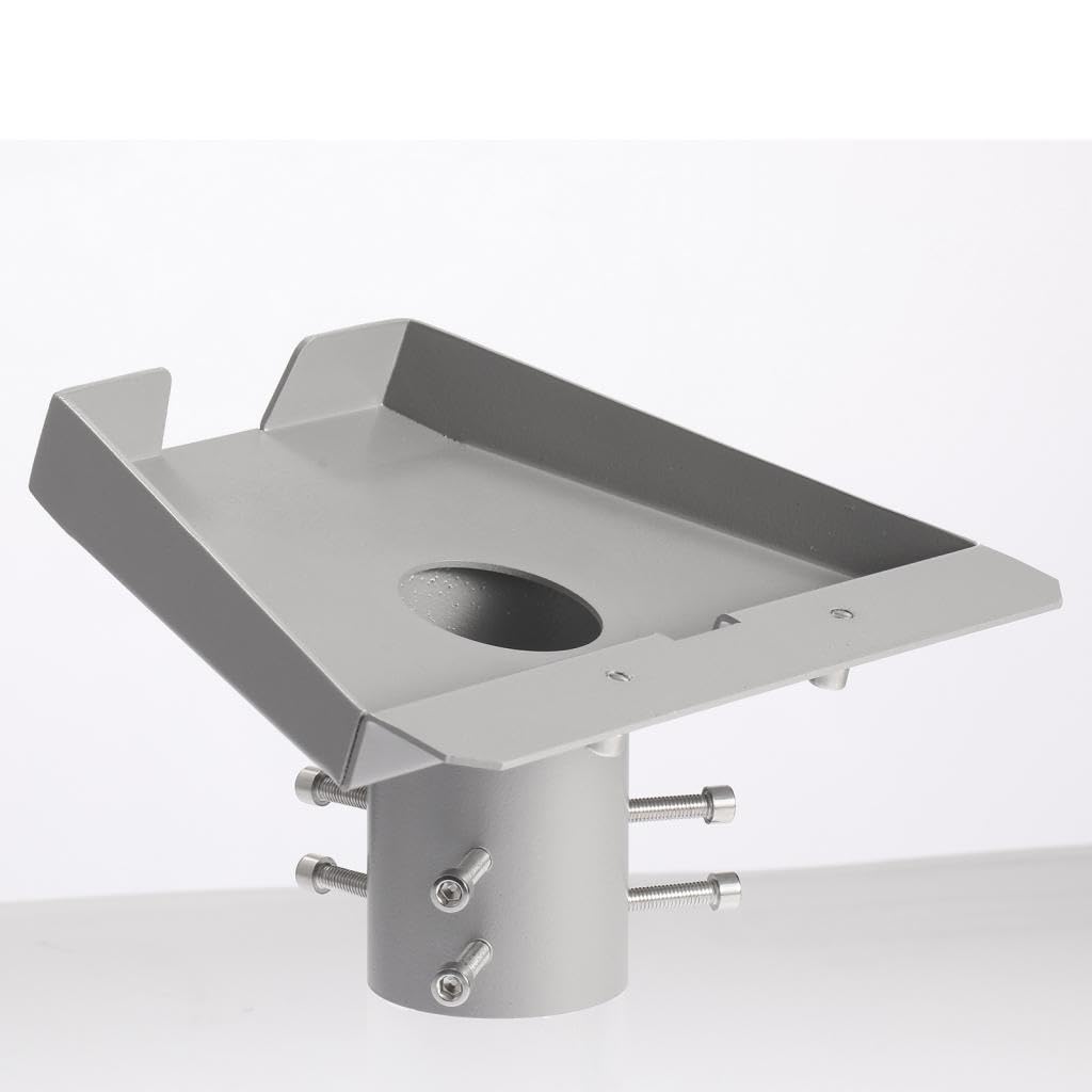 Support de Montage Adaptateur pour Tuyau Accessoire Montage Antenne Kit Support sur Toit Inclinaison et Rotation Complète Aluminium Robuste