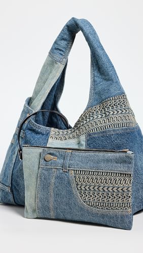 Marc Jacobs Women's The Deconstructed Denim Sack Bag4