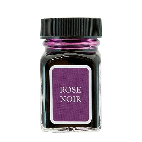 Encre Monteverde Rose Noir G309RN flacon haut de gamme The Noir Collection