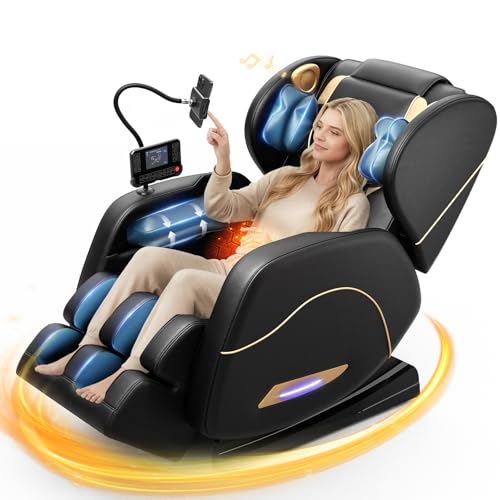 Megashock SL Track 2026 Massage Chair Full Body, Zero Gravity Massage Chair with Back Heat, 12 Fixed...