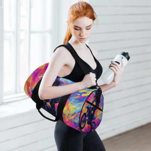 Bolsa de lona para viajes y motocross con compartimento interior Lightning4 6