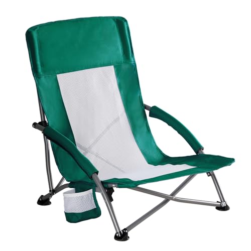NEWBULIG Low Beach Chair Green