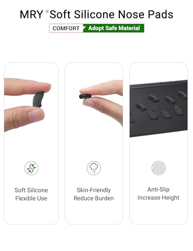 Image of Mryok Replacement Nose Piece Nose Pads for Oakley Half Jacket /Flak 2.0 /Half Jacket 2.0 /Flack Jacket Sunglass - Options