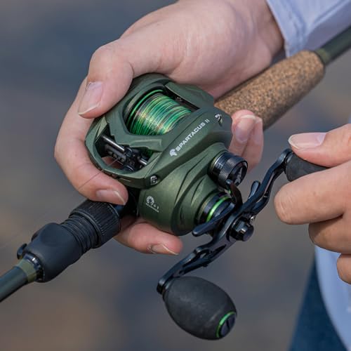 Image of KastKing Premium Monofilament Fishing Line,Green Camo,300Yds,12LB