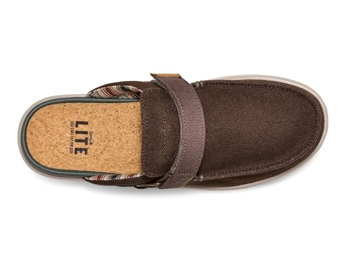 Image of Sanuk Mens Happy Hour Lite | Bottle Opener Buckle | Slip On Shoes for Men | Mens Loafers | Removable EVA Insole