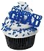 Blue Congrats Grad Cupcake Picks (24-Pack)