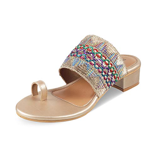 Image of SOLE HEAD Brown Women Sandal