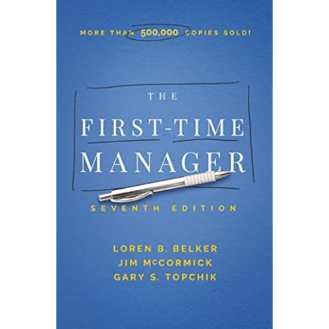 The First-Time Manager (First-Time Manager Series) Cover