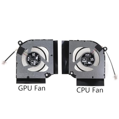 Image of High- Quality Replacement Internal Cooling Fan for Acer Predator Helios 300 PH315-53 PH317-54 AN715-51 AN515-44 AN515-45 (5 VOLT). With Complimentary MH501 Thermal Greasen (Cooling paste).