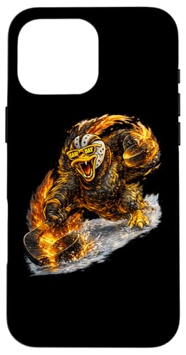 Funny Hockey Duck Game Day Vintage Shirt Fans �X�}�z�P�[�X iPhone 16 Pro Max �p