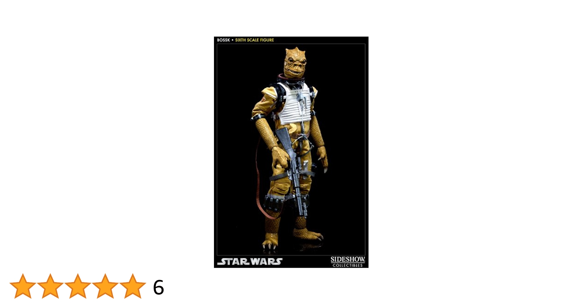新品未開封 ボスク 1/6 フィギュア サイドショウ スターウォーズ Bossk スター・ウォーズ』1/6スケールフィギュア【スカム＆ヴィラニー