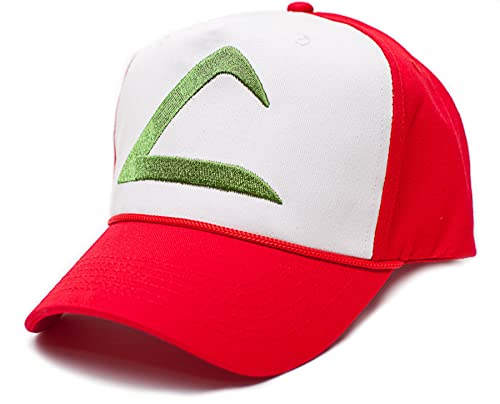 Ash Ketchum Cosplay Hat Cotton Embroidered Cap Team...