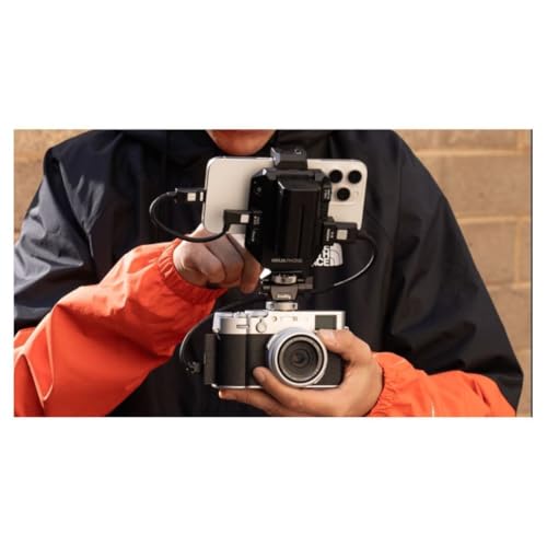 Image of Atomos Ninja Phone (Black, 3 Items) | Bundle: Ninja Phone Plus Atomx 5 /7 Monitor Mount and Sunhood. HDMI Input, USB-C Output, Prores, USB-C 5v /3a