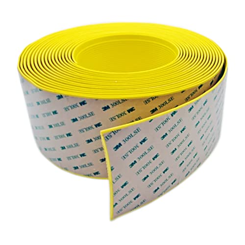 Image of Anti Slip Tape 4 Inch Wide, Waterproof Grip Adhesive Heavy Duty High Traction Friction for Indoor /Outdoor Steps (10 Ft /Yellow).
