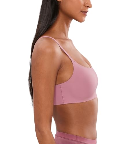 Image of Calvin Klein Women's Invisibles Comfort Seamless Adjustable Skinny Strap Bralette Bra