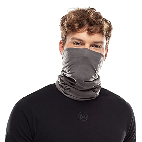 Image of Buff CoolNet UV Neck Gaiter, UPF 50 Sun Protection, Breathable, Versatile, Quick Dry Face Mask, Solid Colors, Adult Size